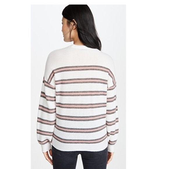 ATM ANTHONY THOMAS MELILLOStripe Cashmere Sweater - Picture 2 of 6